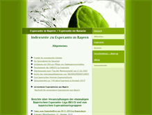 Tablet Screenshot of esperanto-bayern.info